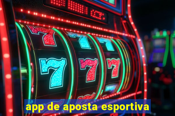 app de aposta esportiva