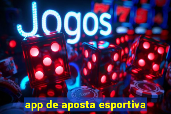 app de aposta esportiva