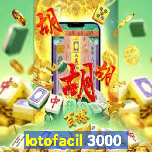 lotofacil 3000