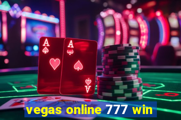 vegas online 777 win