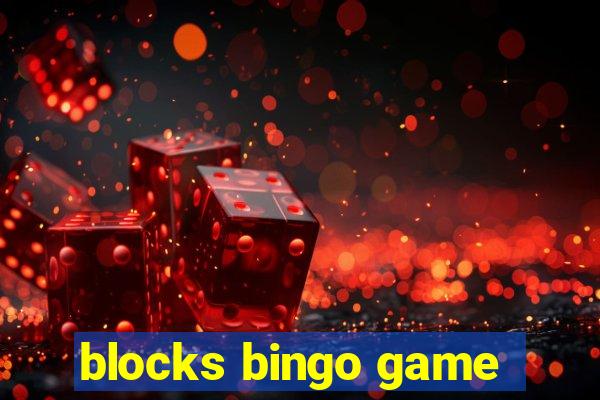 blocks bingo game