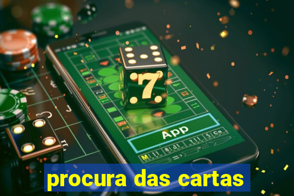 procura das cartas