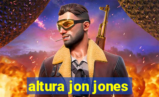 altura jon jones