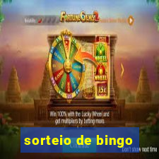 sorteio de bingo