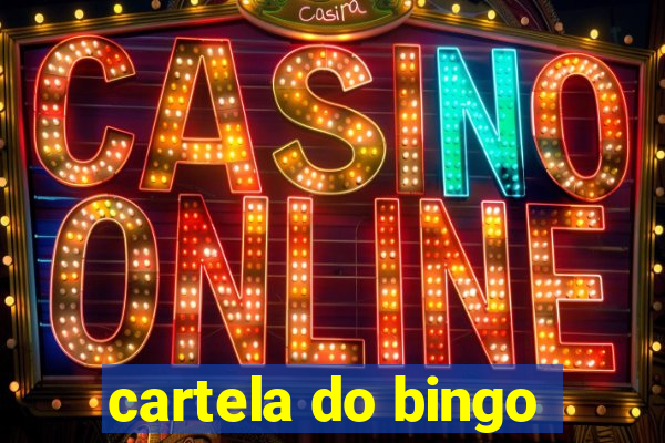 cartela do bingo