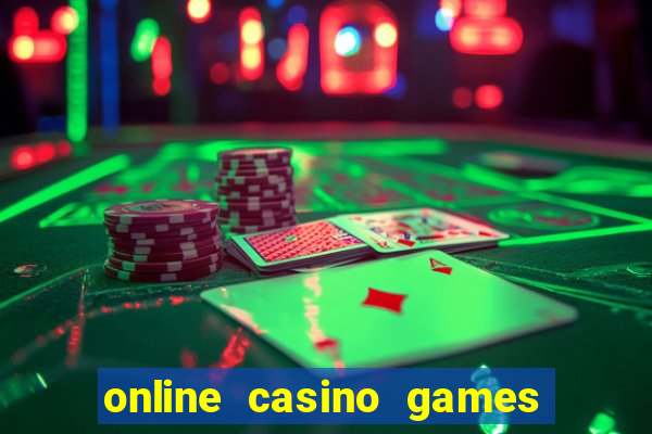 online casino games real money