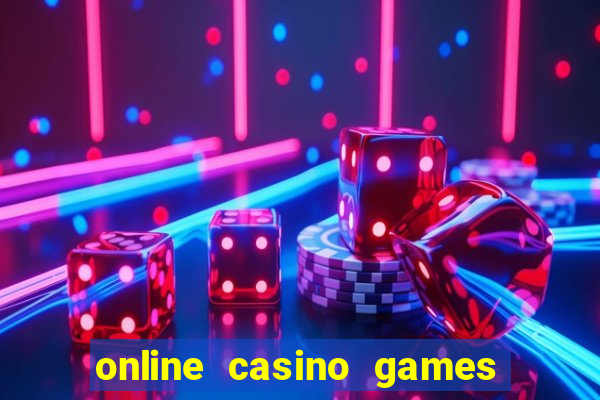 online casino games real money