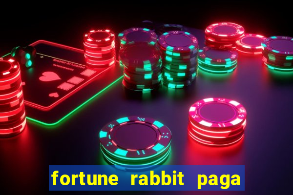 fortune rabbit paga que horas