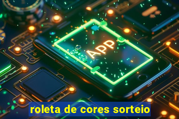 roleta de cores sorteio