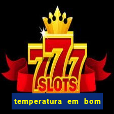 temperatura em bom jesus da lapa