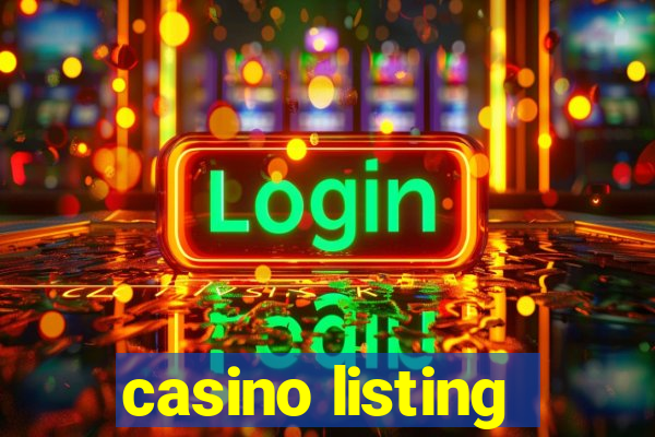 casino listing