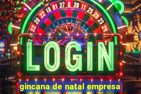 gincana de natal empresa