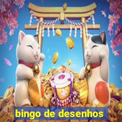 bingo de desenhos