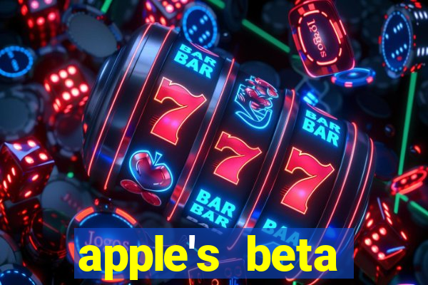 apple's beta software program