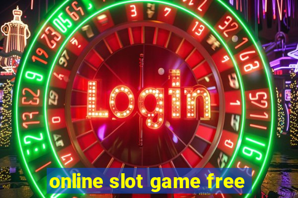 online slot game free