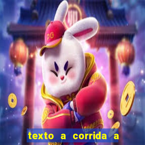 texto a corrida a lagarta lili