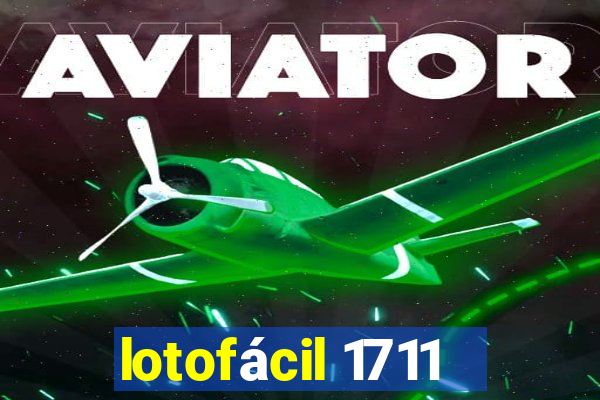 lotofácil 1711