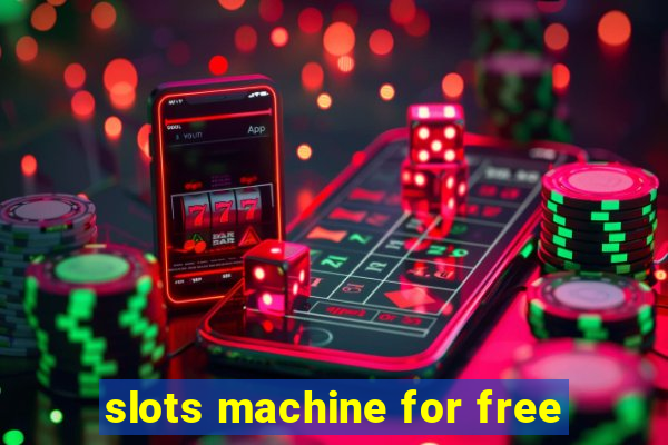 slots machine for free