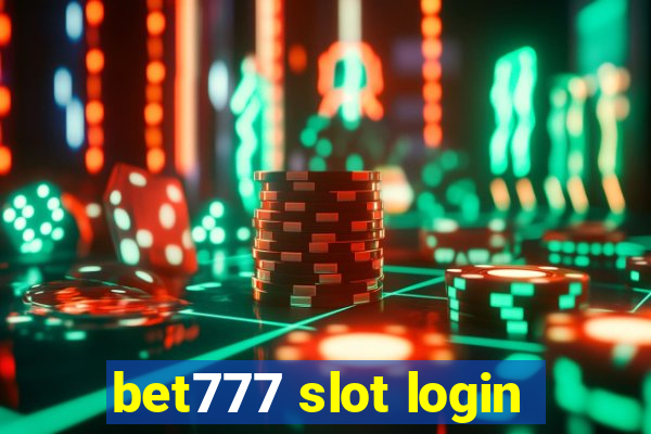 bet777 slot login