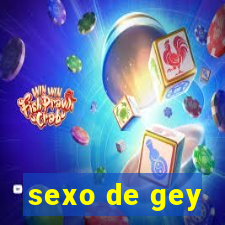 sexo de gey