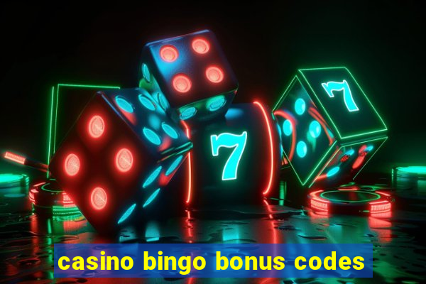 casino bingo bonus codes