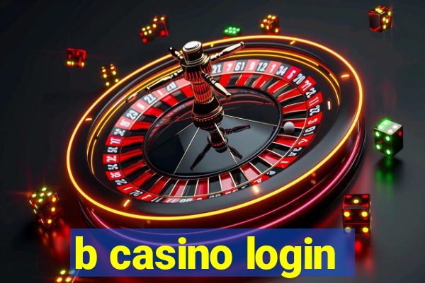 b casino login