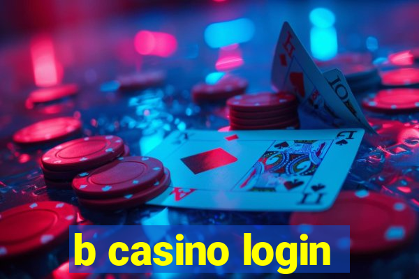 b casino login