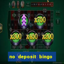 no deposit bingo real money