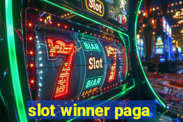 slot winner paga