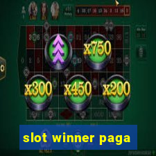 slot winner paga