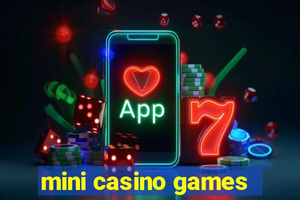 mini casino games