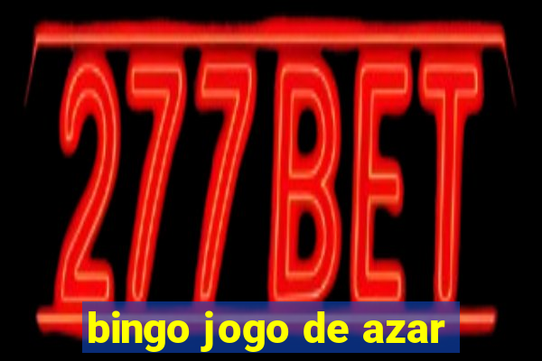 bingo jogo de azar