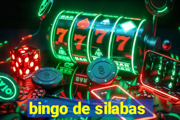 bingo de silabas