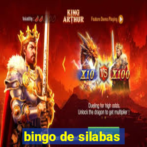 bingo de silabas