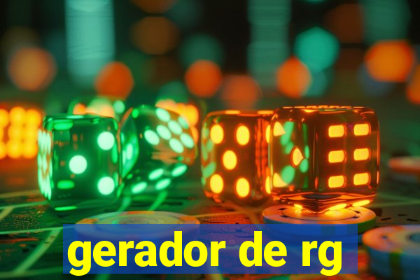 gerador de rg