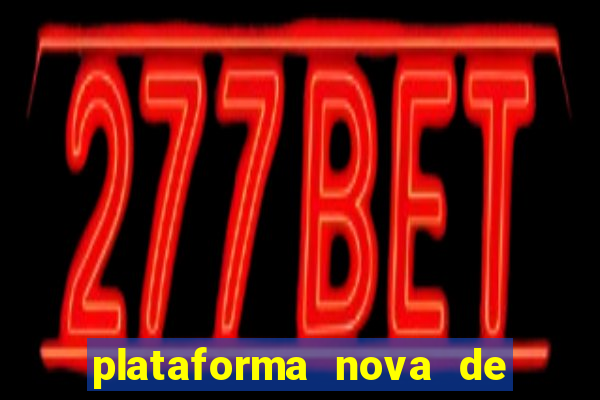 plataforma nova de jogos online