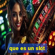 que es un slot