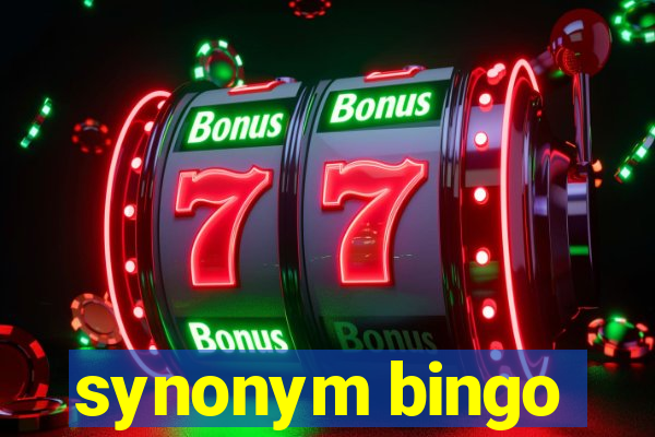 synonym bingo