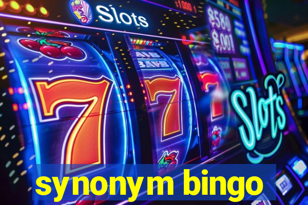 synonym bingo