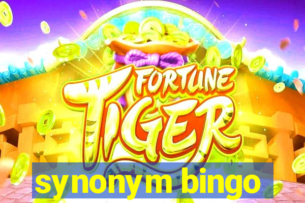 synonym bingo