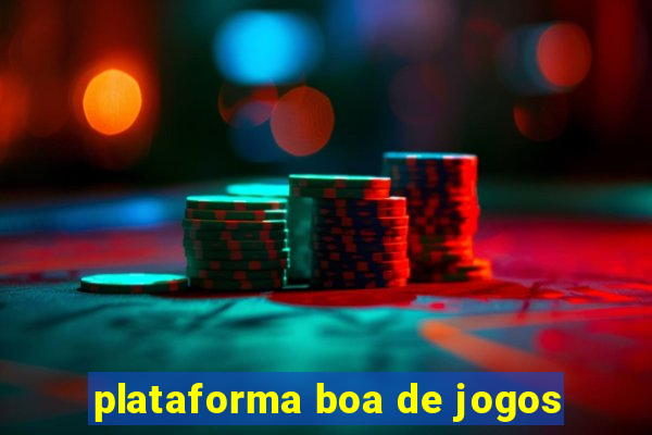 plataforma boa de jogos