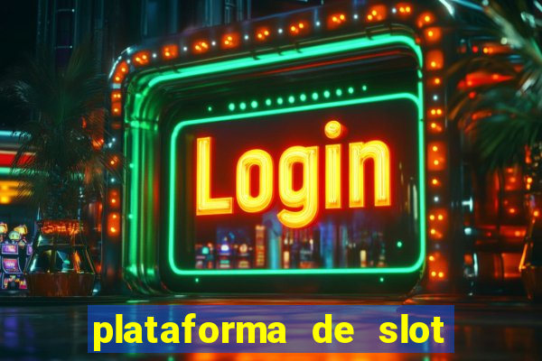 plataforma de slot que mais paga