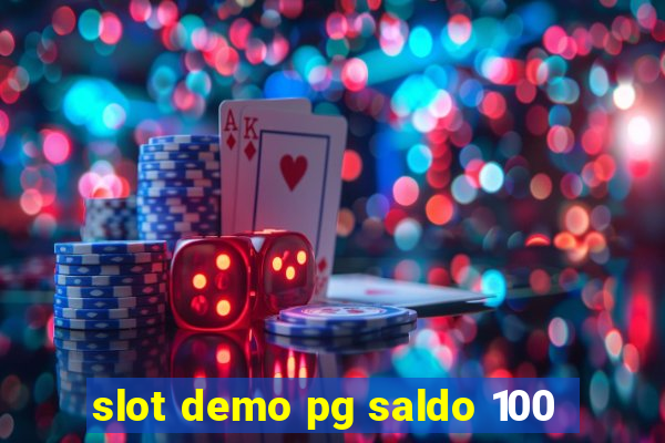 slot demo pg saldo 100