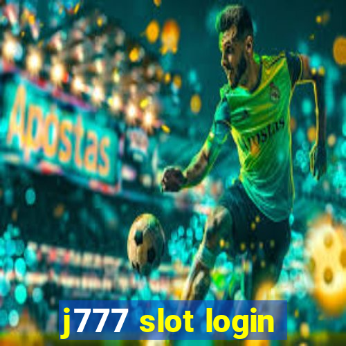 j777 slot login