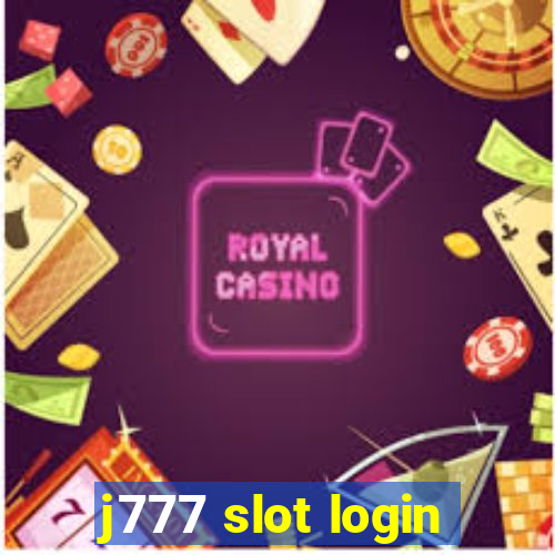 j777 slot login