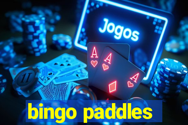 bingo paddles