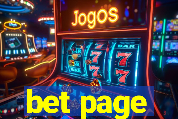 bet page