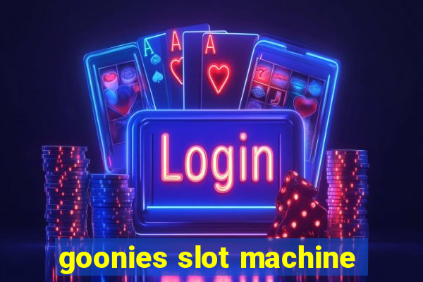 goonies slot machine