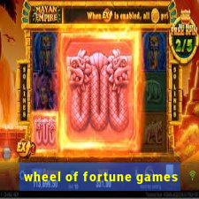 wheel of fortune games