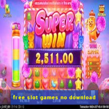 free slot games no download